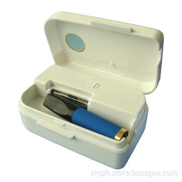 USB Mini UV-C Travel Toothbrush Sterilization Disinfector, Helps to 99.9% Eliminate Bacteria